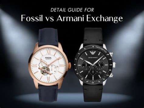 Detail guide for Fossil vs Armani Exchange – H2 Hub.